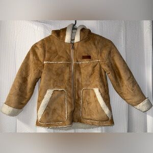 Girls Koolaburra by UGG Faux Shearling Jacket Size 5-6